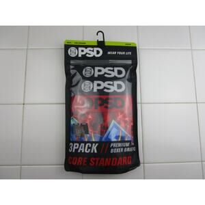 PSD Standard Core Flames Money Men's Medium (32-34) Premium Boxer Briefs